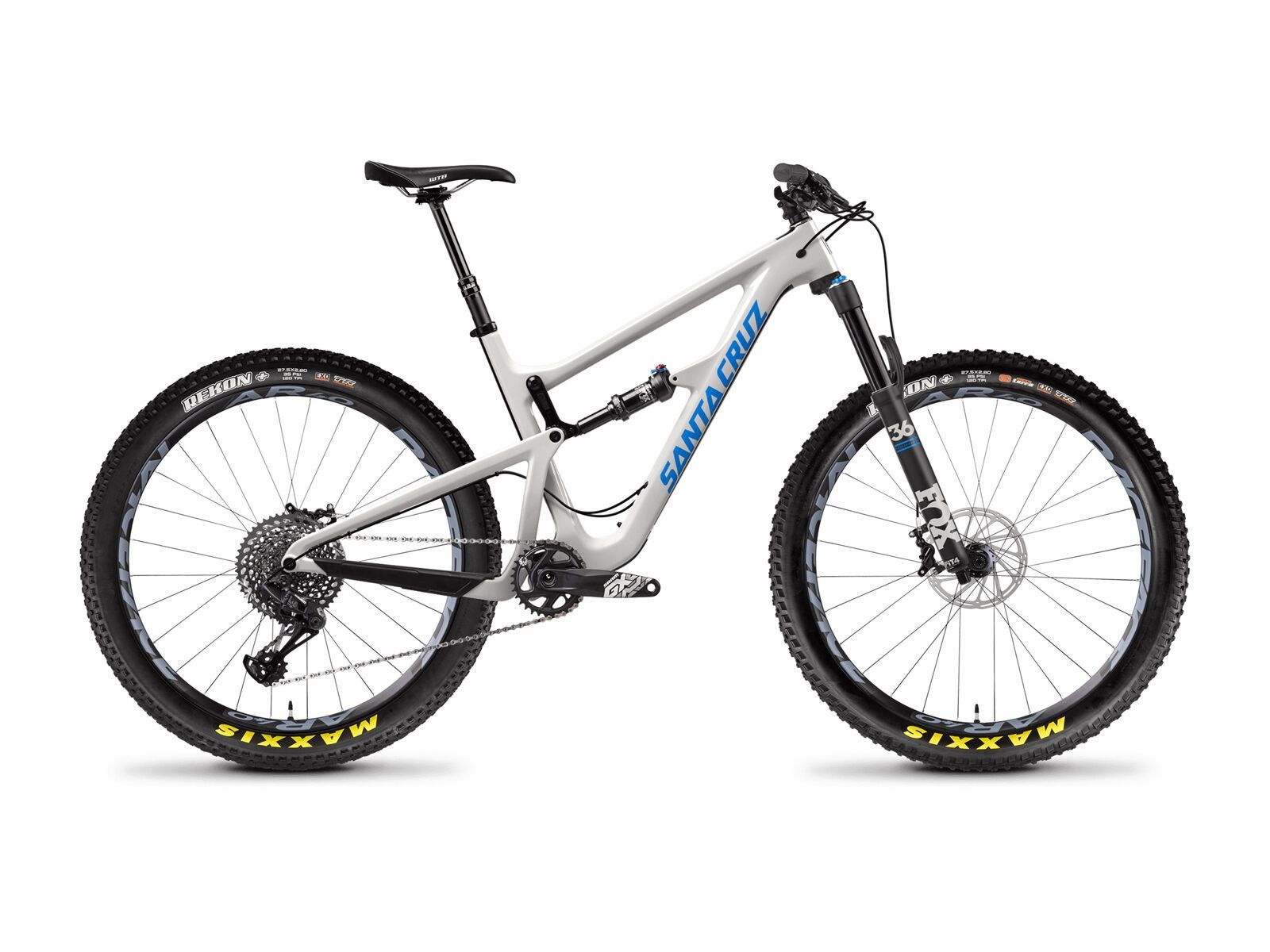 Santa Cruz Hightower C S 27.5 Plus, gloss cannery grey and blue - Bild 1