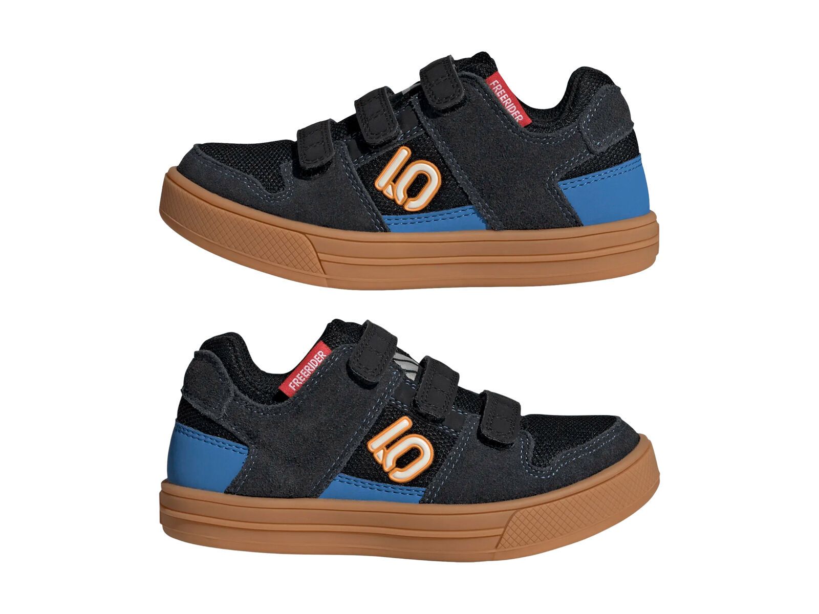 Five Ten Freerider Velcro Kids, black/ray blue - Bild 6
