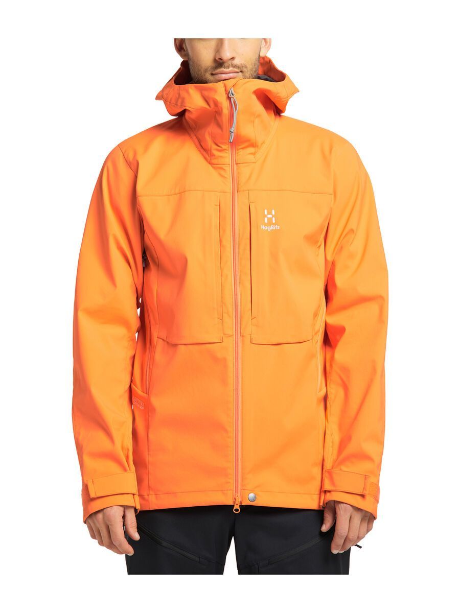 Haglöfs Touring Infinium Jacket Men, flame orange - Bild 3