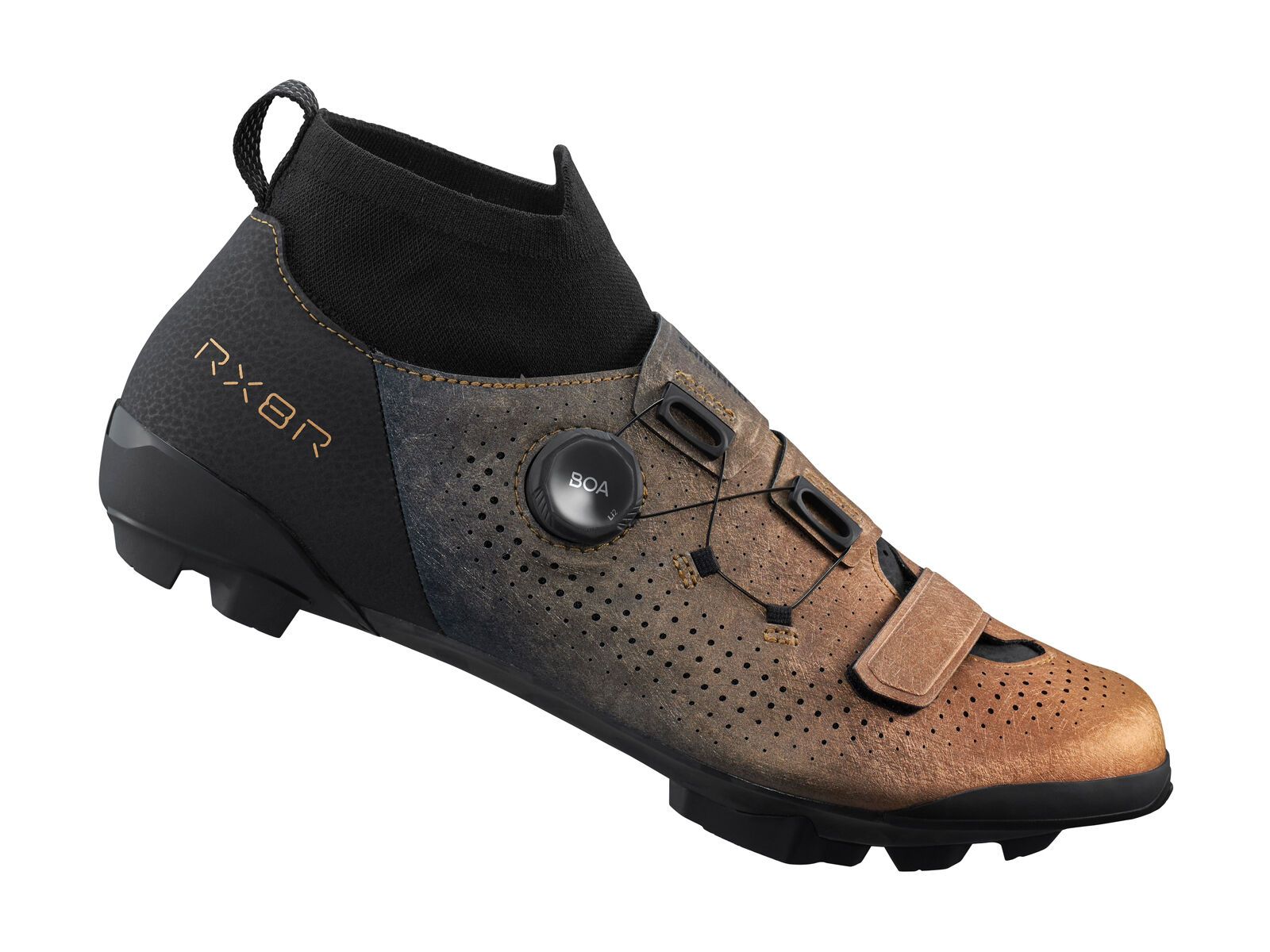 Shimano SH-RX801 Gravel, metallic orange - Bild 1