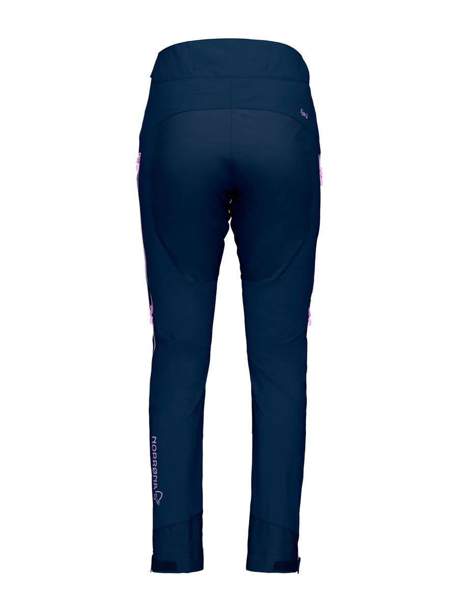 Norrona fjørå flex1 Pants W's, indigo night/violet tulle - Bild 2