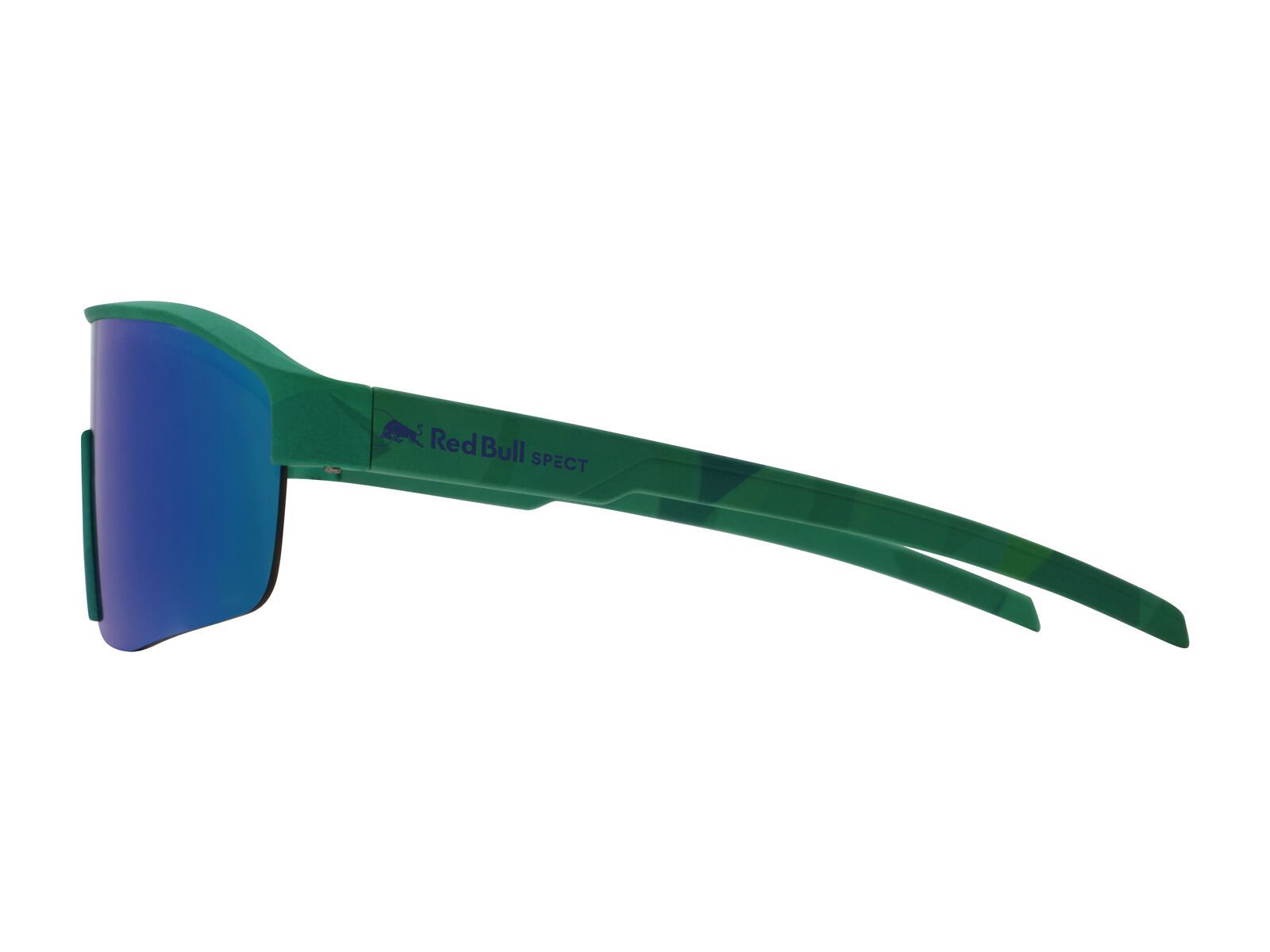 Red Bull Spect Eyewear Dundee, Smoke/Green-Purple Mirror / matt turquoise pattern - Bild 5