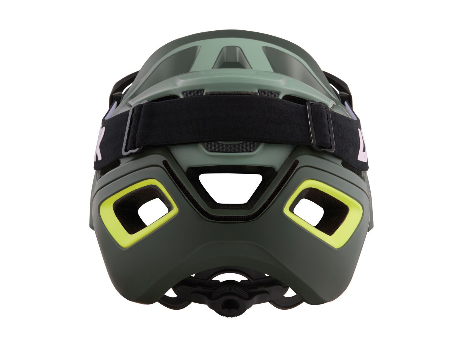 Lazer Jackal MIPS, matte dark green flash yellow - Bild 4
