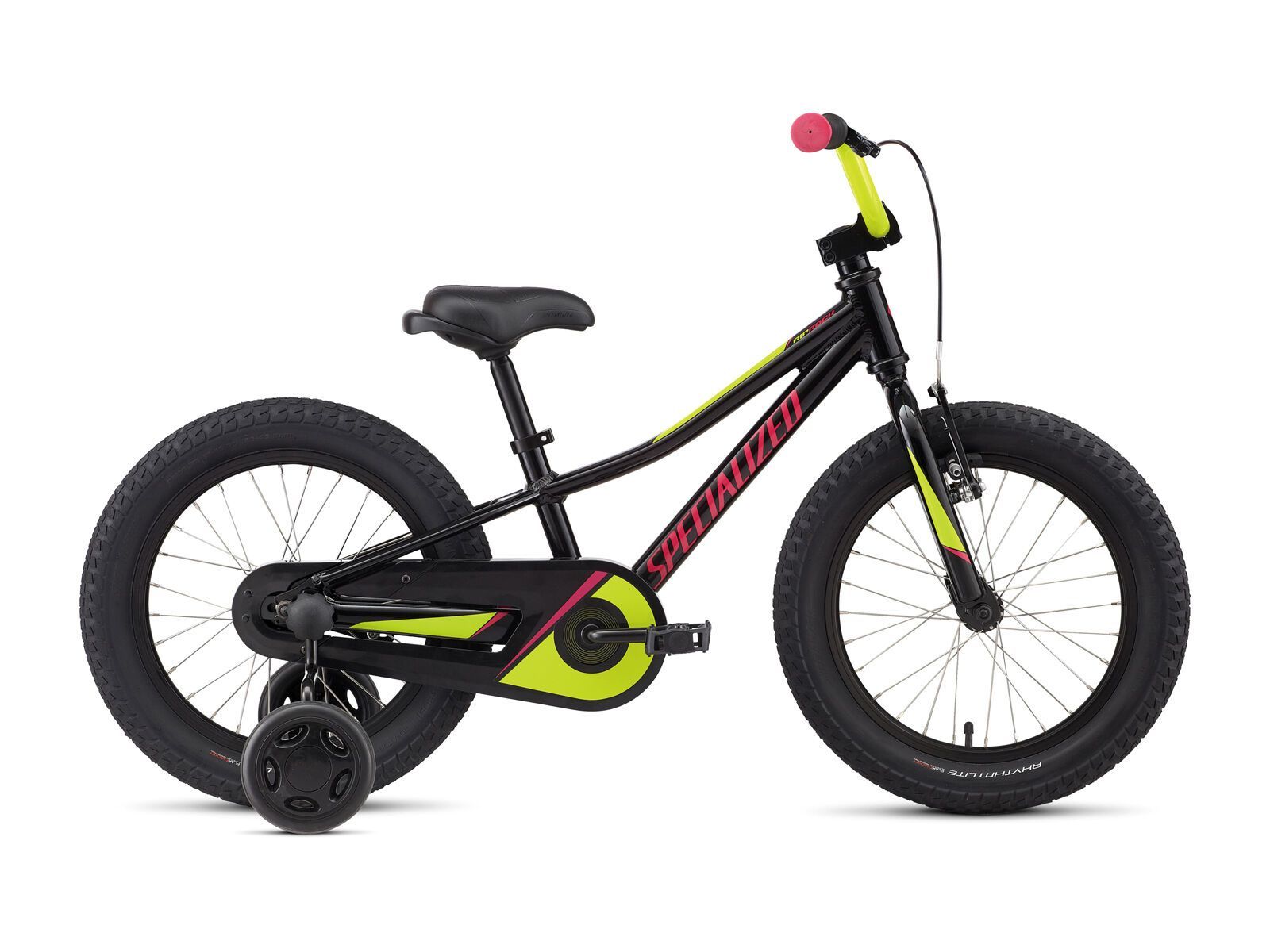 Specialized Riprock Coaster 16, gloss black gold pearl/hyper green/rainbow flake pink - Bild 1