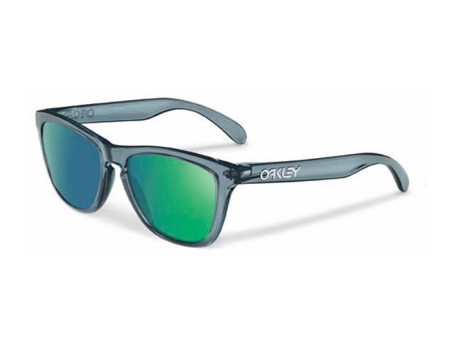 Oakley Frogskins, Crystal Black/Emerald Iridium - Bild 1