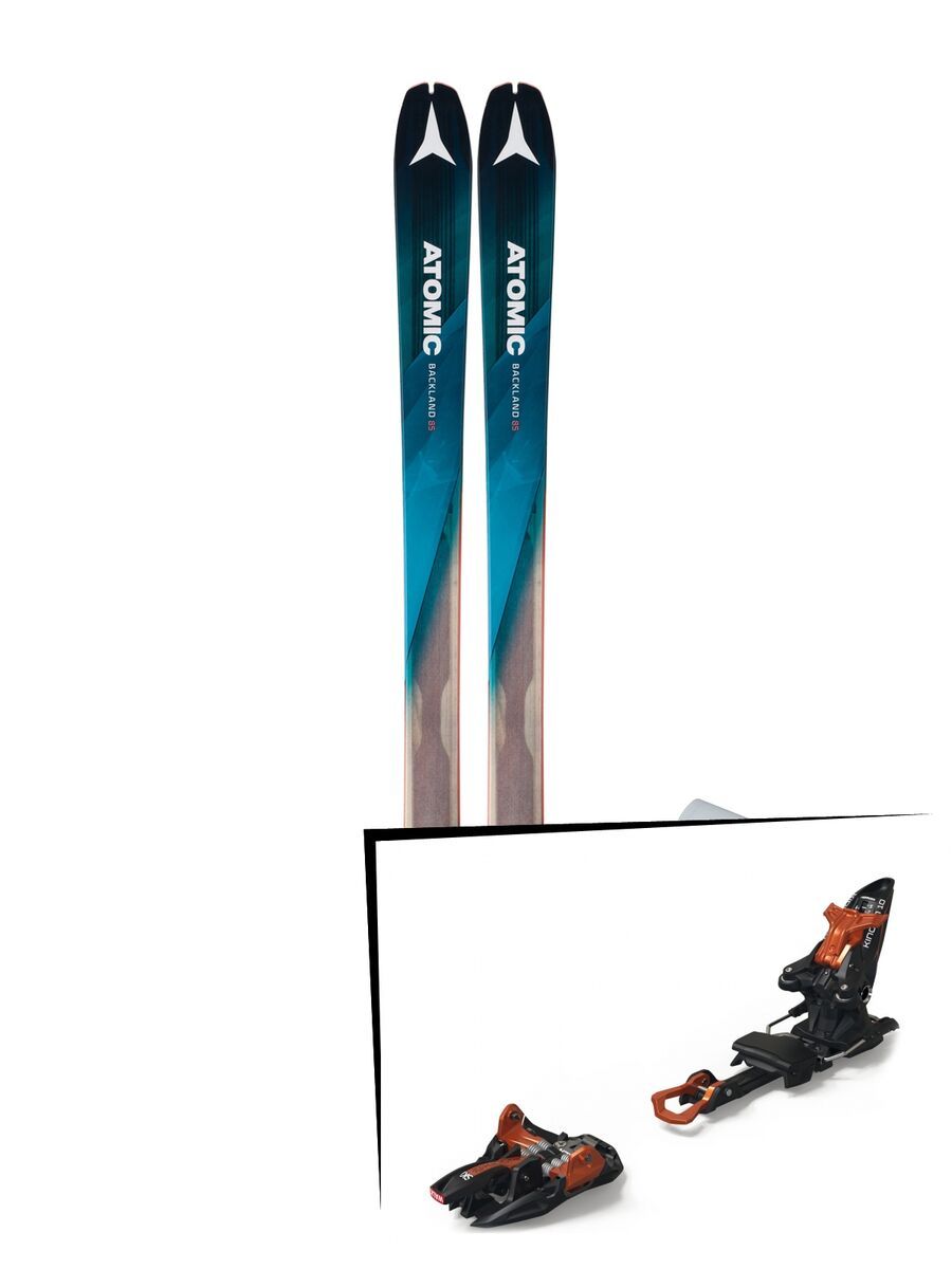 Set: Atomic Backland 85 + Skin 2018 + Marker Kingpin 10 black/copper - Bild 1