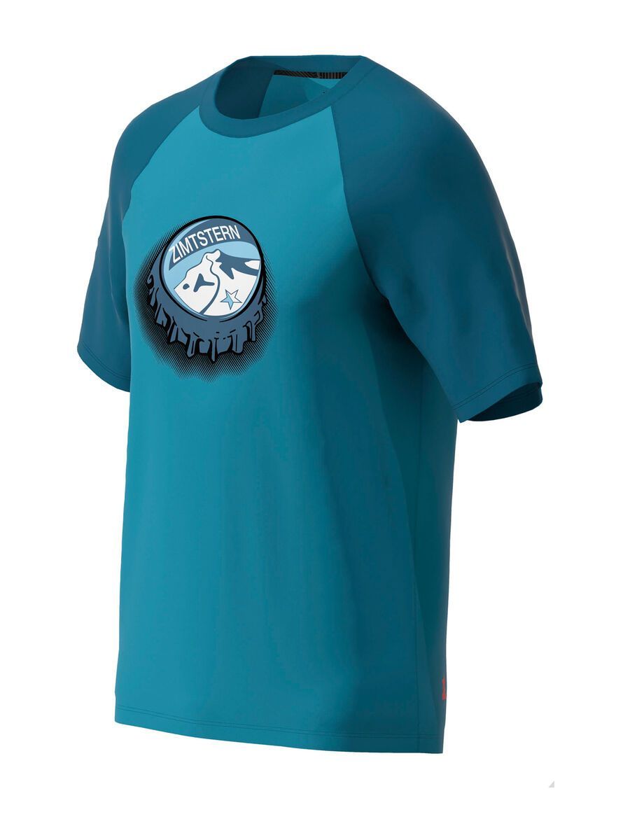 Zimtstern Cupz Tee Men, blue steel/french navy - Bild 2