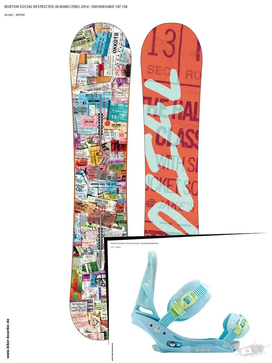 Set: Burton Social Restricted  +  Scribe EST (494054S) - Bild 1