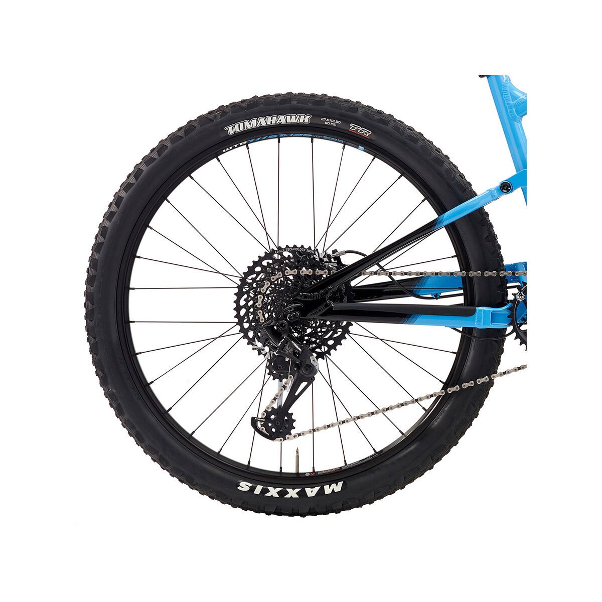 Kona Hei Hei Trail DL, gloss cyan & black w/ cyan, black, & white decals - Bild 5