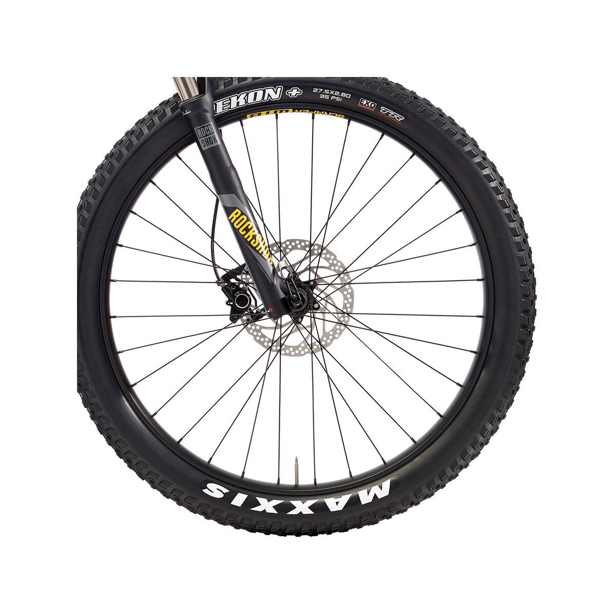Kona Big Honzo, matt black w/ gray & yellow decals - Bild 3