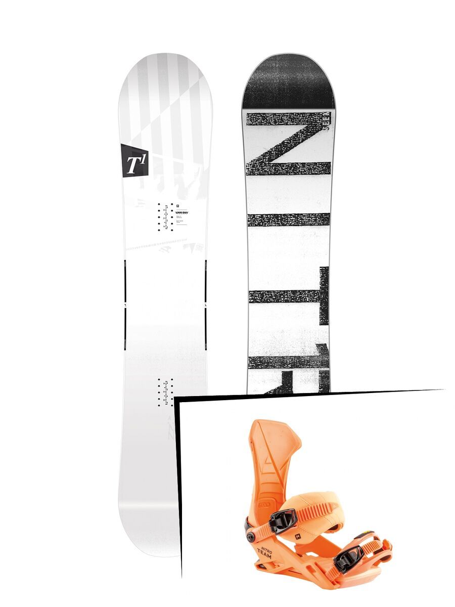 Set: Nitro T1 2019 + Nitro Team muted brights series orange - Bild 1