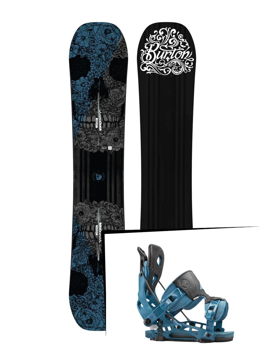 Set: Burton Process Off-Axis 2017 + Flow NX2 (1513118S) - Bild 1