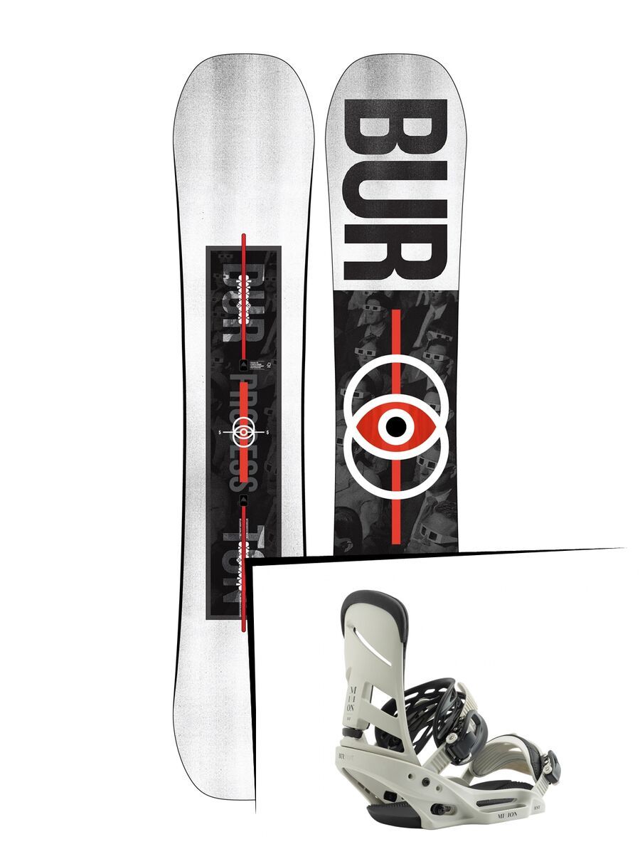 Set: Burton Process 2019 + Burton Mission EST bone - Bild 1