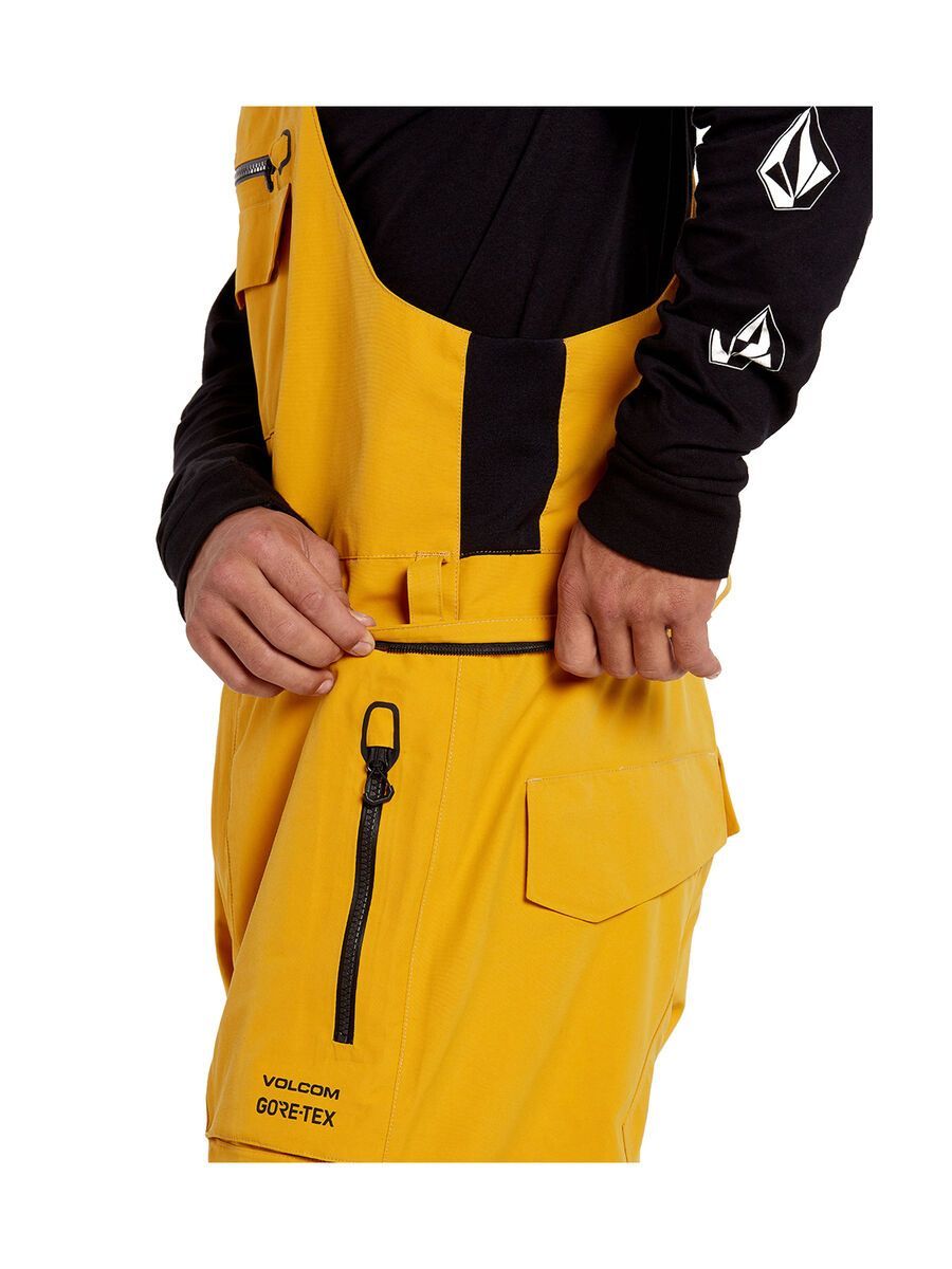 Volcom Rain Gore Bib Overall, resin gold - Bild 8