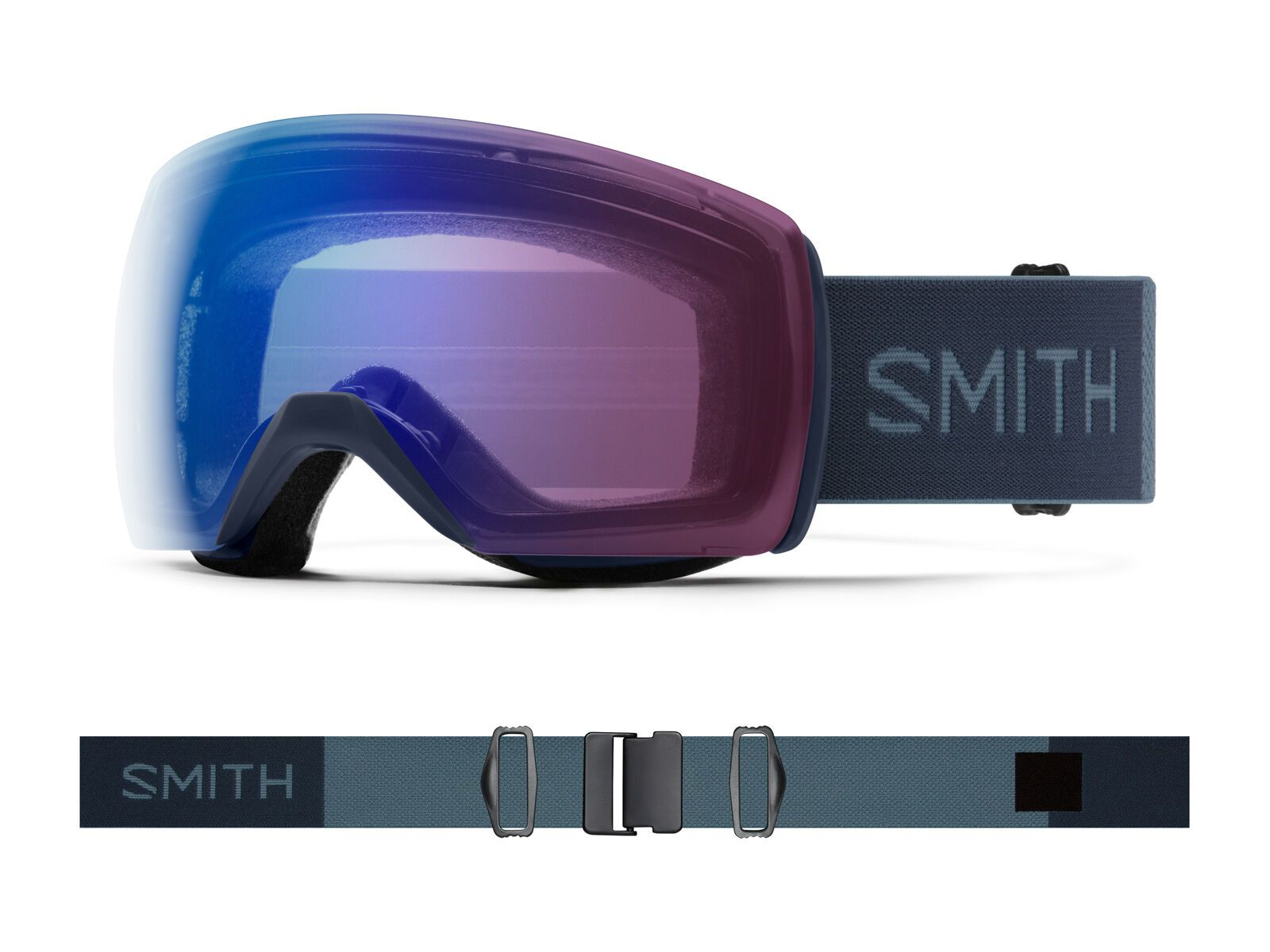 Smith Skyline XL - ChromaPop Photochromic Rose Flash, french navy - Bild 2
