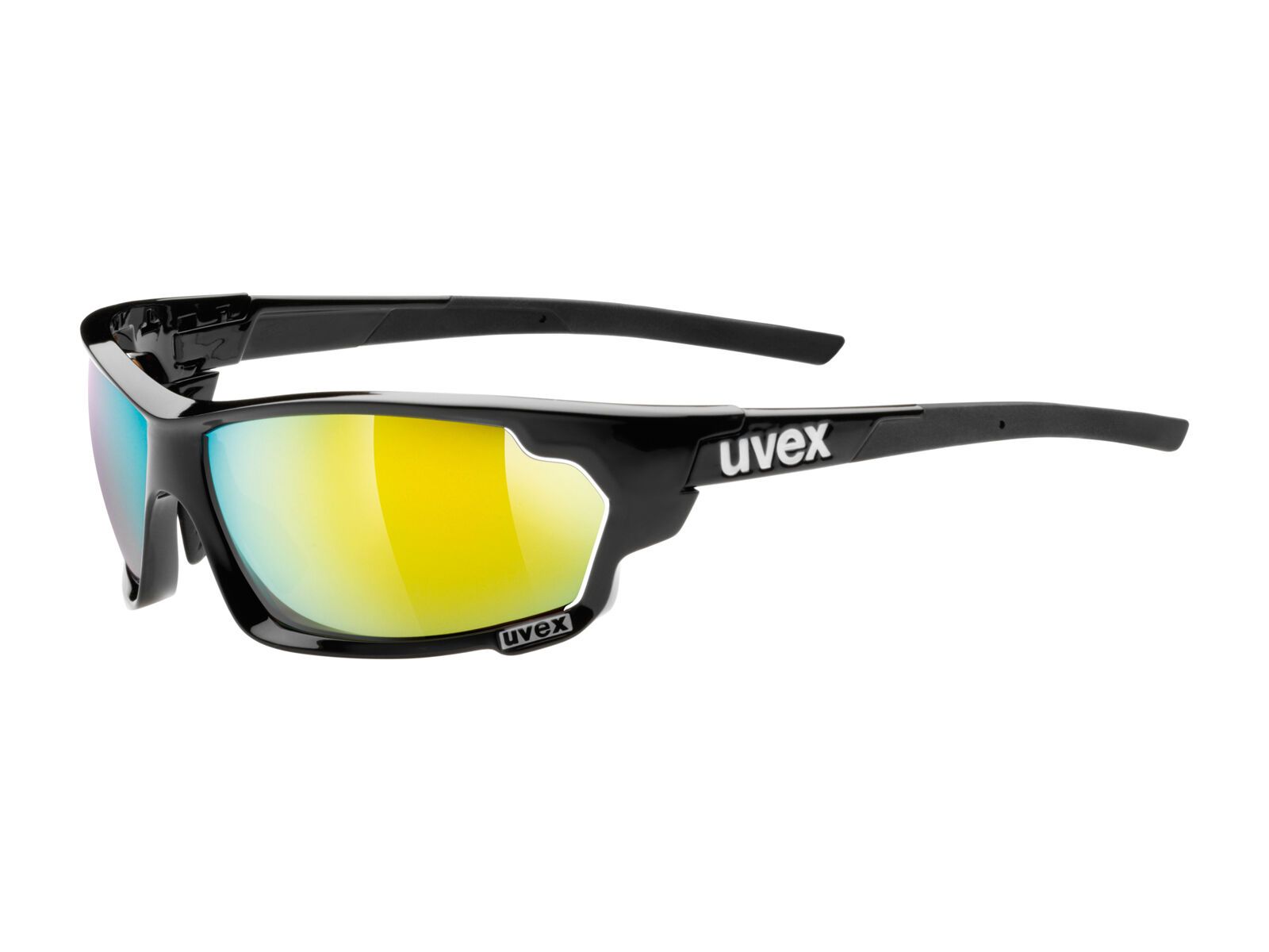uvex Sportstyle 703, black/Lens: mirror yellow - Bild 1