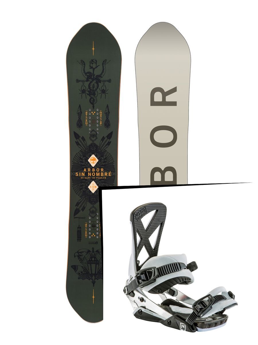 Set: Arbor Sin Nombre 2017 + Nitro Phantom (1691280S) - Bild 1