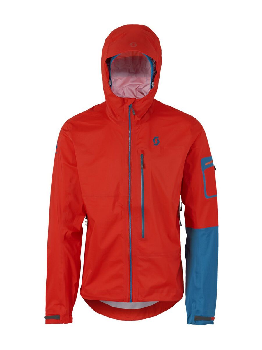 Scott Trail MTN Dryo Plus Jacket, fiery red/seaport blue - Bild 1