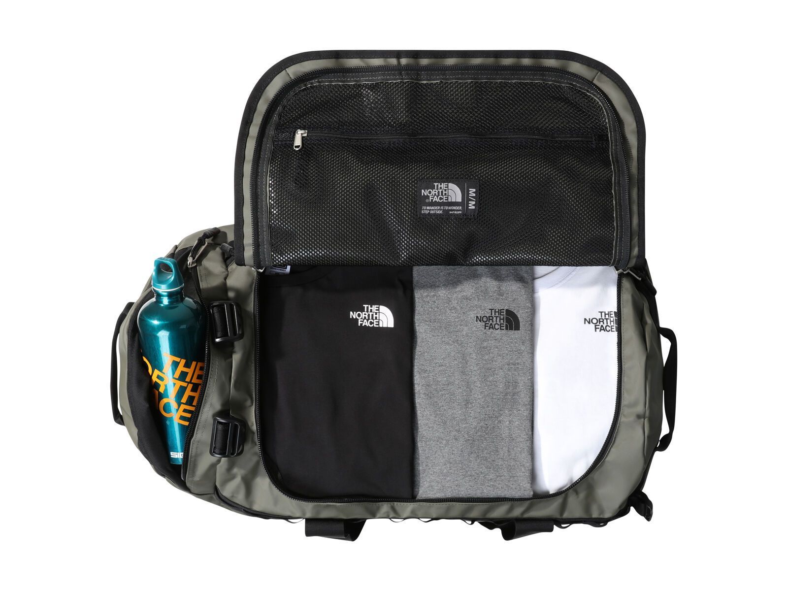 The North Face Base Camp Duffel - M, new taupe green-tnf black - Bild 3