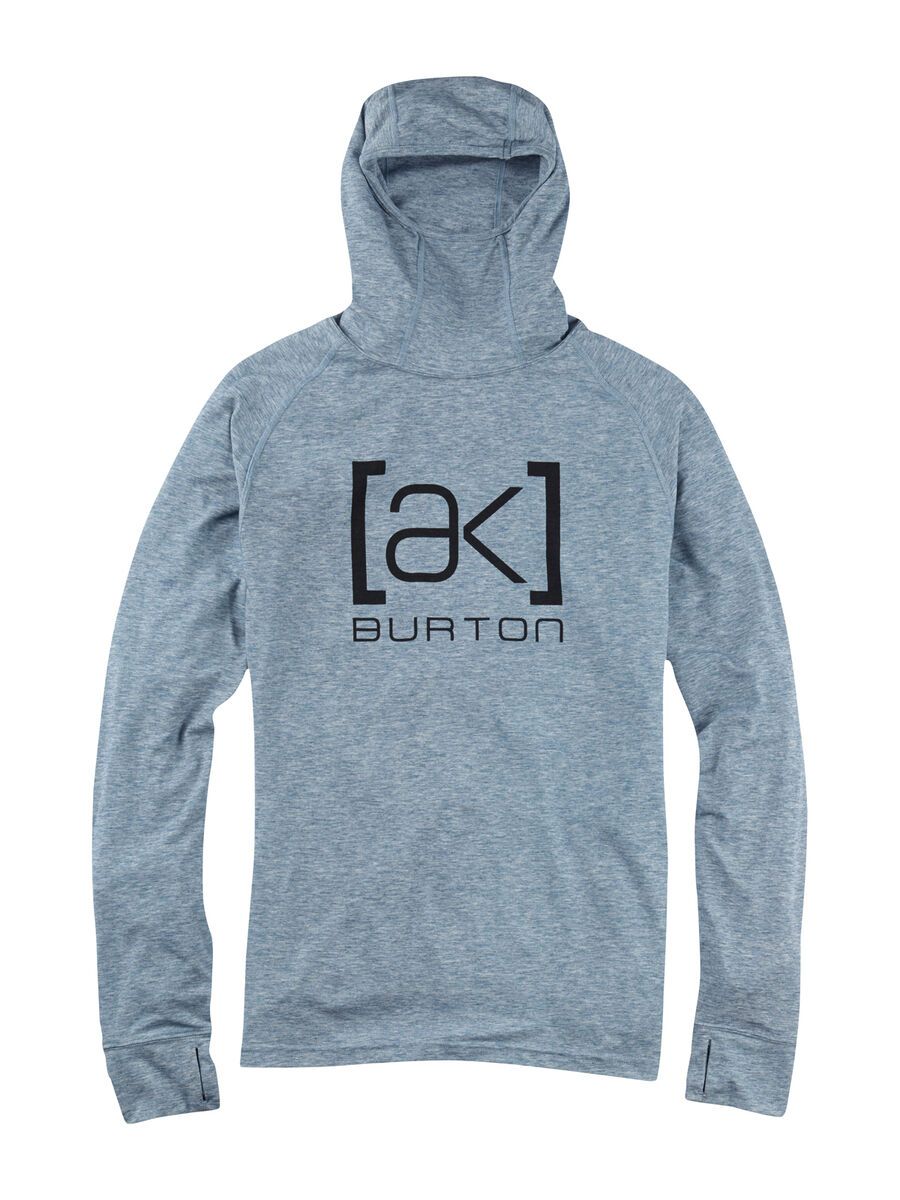 Burton [ak] Drirelease Wool Hood, Team Blue Heather - Bild 1