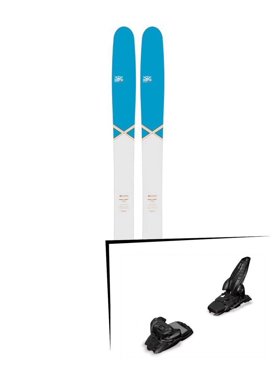 DPS Skis Set: Wailer 112 RP2 Pure3 Special Edition 2016 + Marker Jester 16 - Bild 1