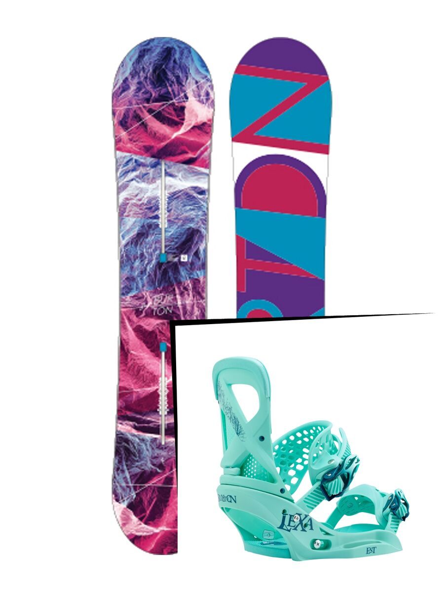 Set: Burton Feelgood Flying V 2017 +  Lexa EST (1712834S) - Bild 1