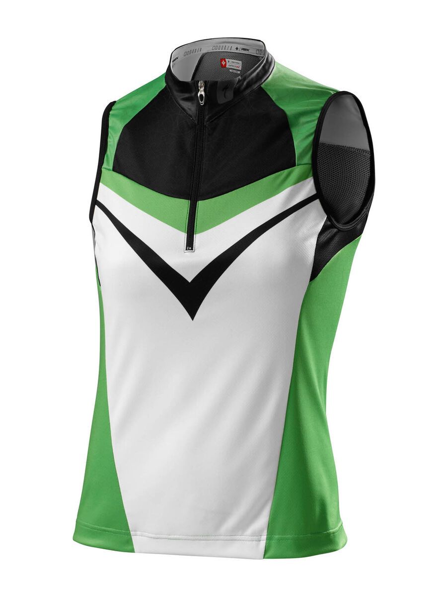Specialized Womens RBX Comp Sleeveless Jersey, black/green - Bild 1