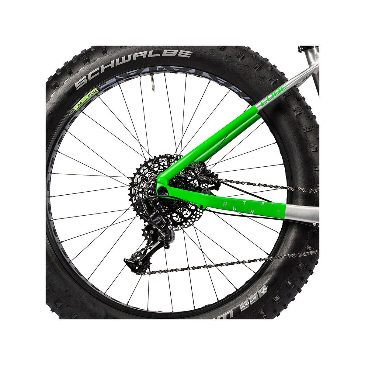 Cube Nutrail Pro, metal´n´green - Bild 4