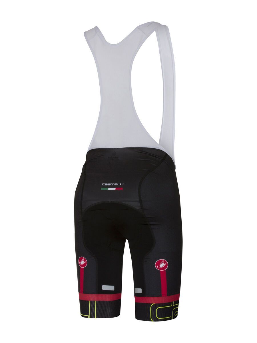 Castelli Volo Bibshort, black/anthracite/yellow fluo - Bild 2