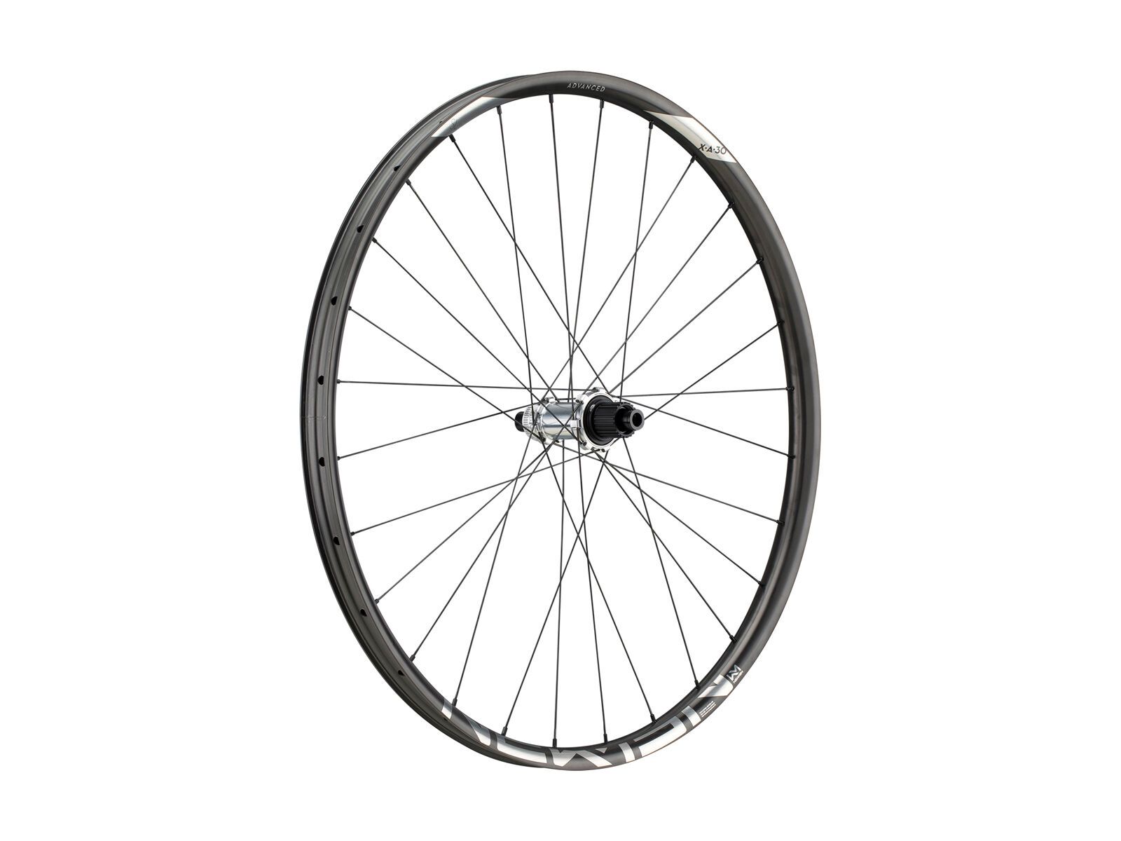 Newmen Advanced SL X.A.30 Centerlock - 29 / 12x148 mm Boost / Shimano Micro Spline, black / silver hub - Bild 1