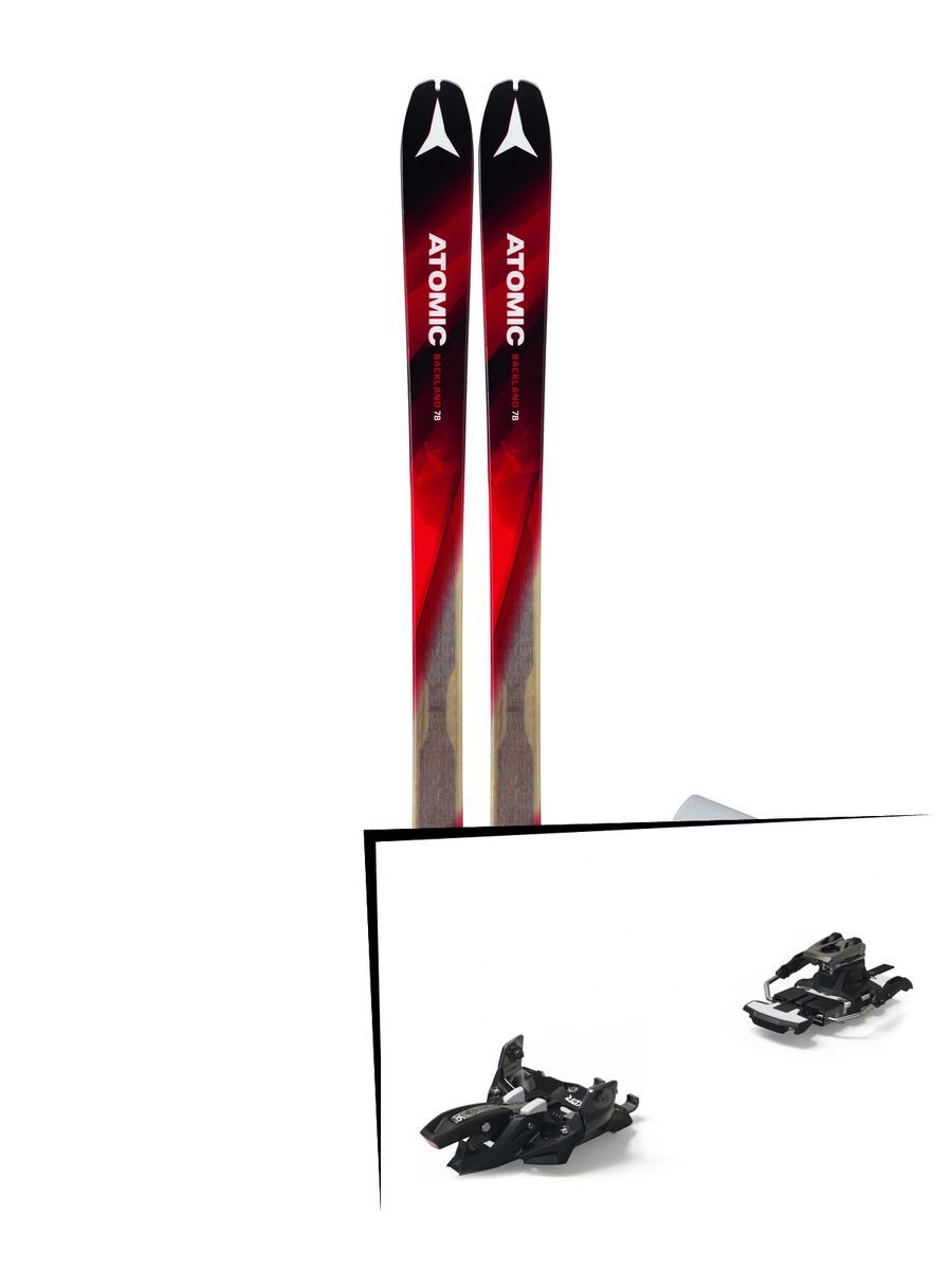 Set: Atomic Backland 78 + Skin 78 2019 + Marker Alpinist 12 Long Travel (2319302) - Bild 1