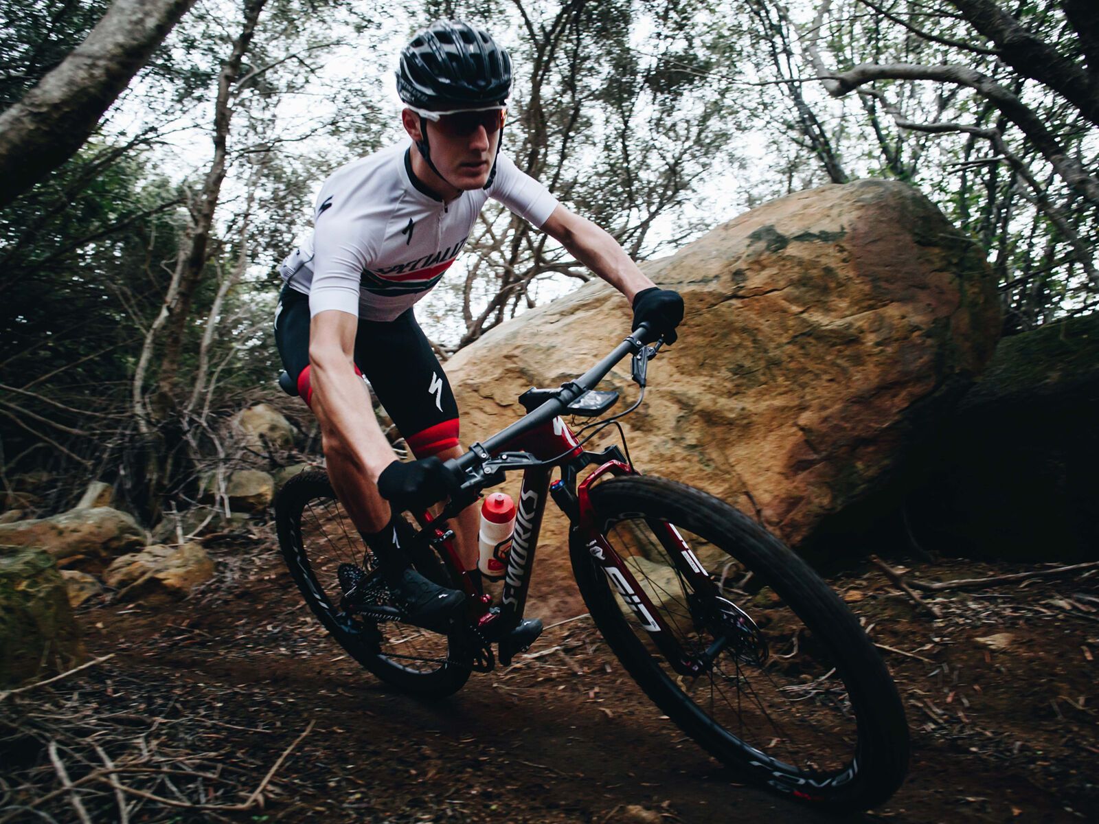 Specialized S-Works Epic Frameset, carbon/white/spectraflair - Bild 3