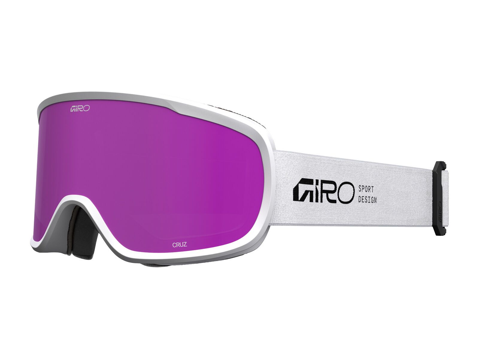 Giro Cruz, Amber Pink / stacked white - Bild 1