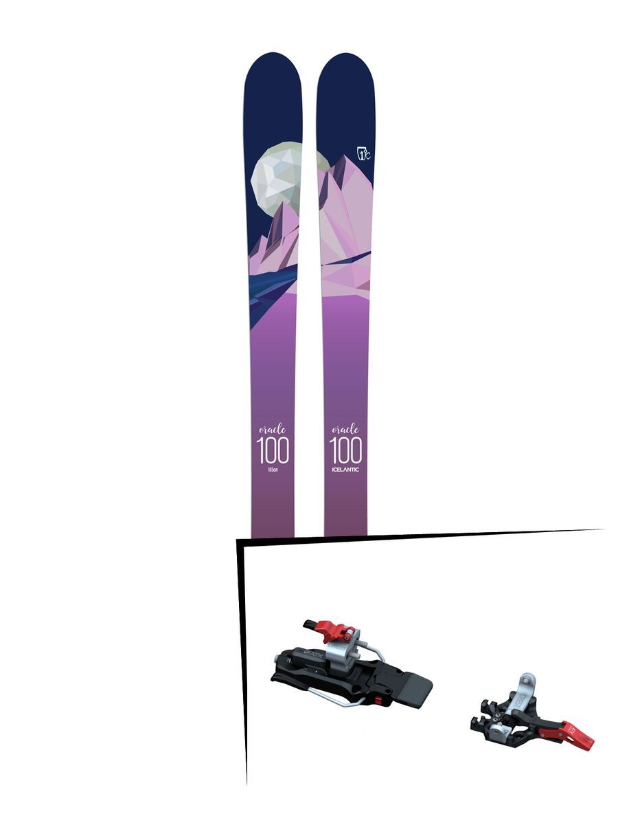 Set: Icelantic Oracle 100 2018 + ATK Crest - Bild 1