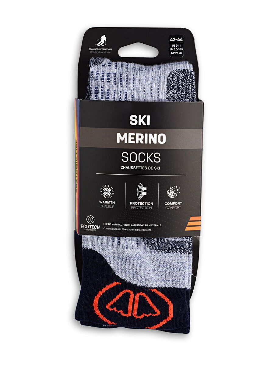 Sidas Ski Merino Socks, hellgrau - Bild 8