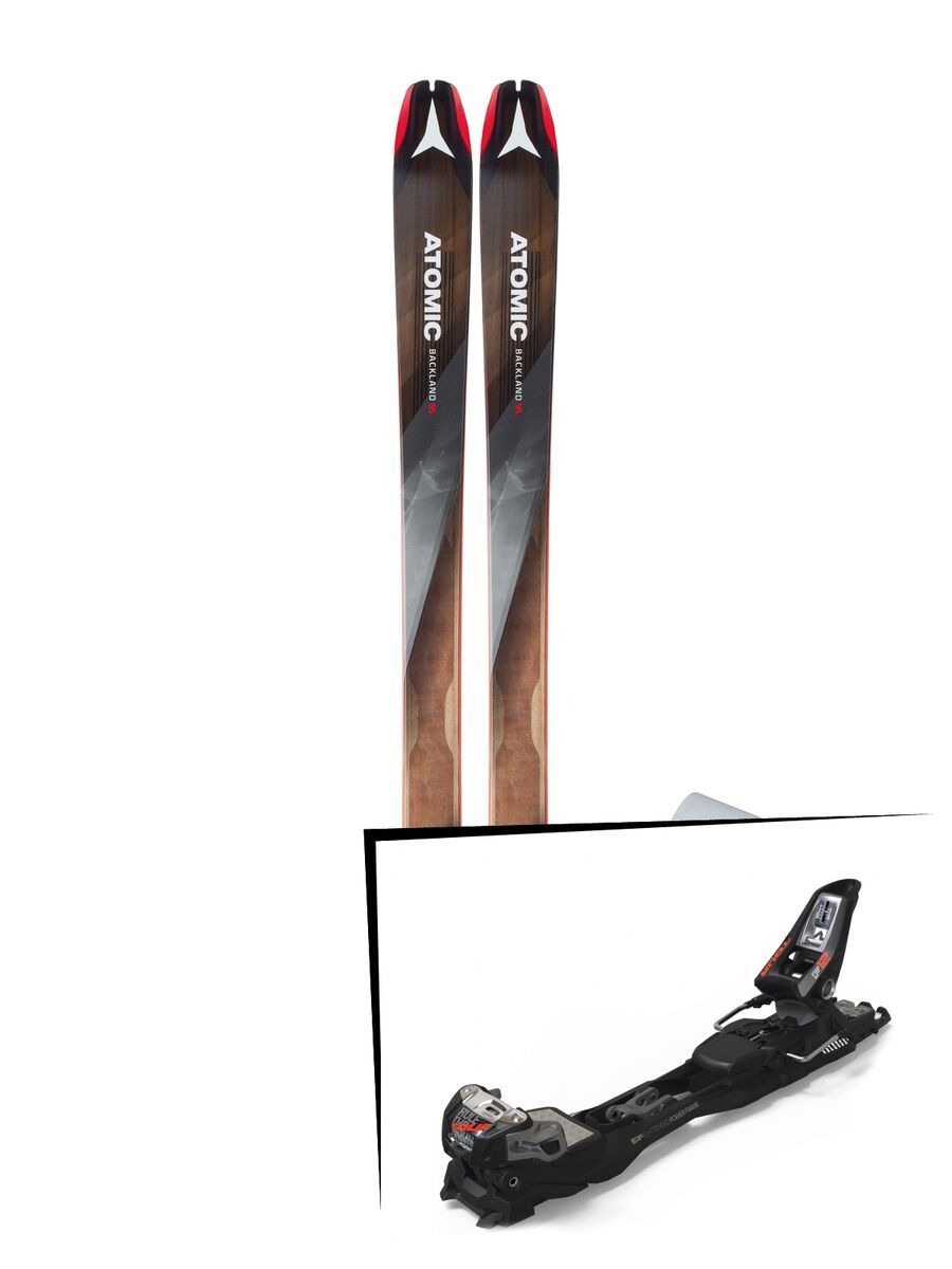Set: Atomic Backland 95 + Hybrid Skin 95 2019 + Marker F12 Tour EPF black/anthracite - Bild 1