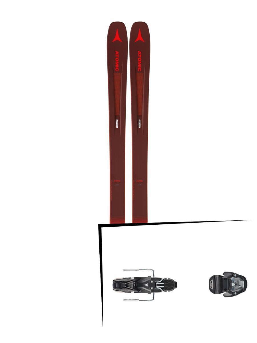 Set: Atomic Vantage 97 TI 2019 + Atomic Warden MNC 11 black/black - Bild 1