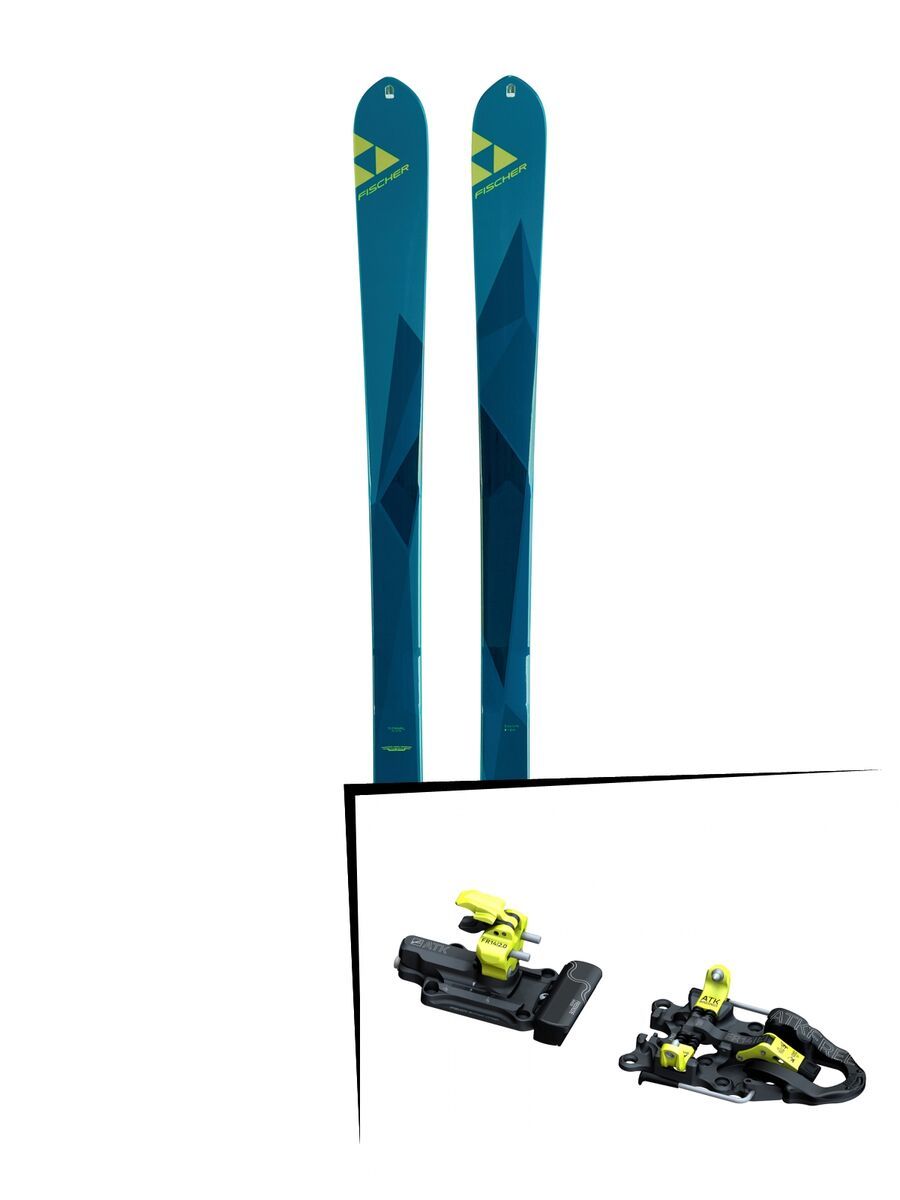 Set: Fischer Alproute 82 2018 + ATK Freeraider 14 2.0 - Bild 1