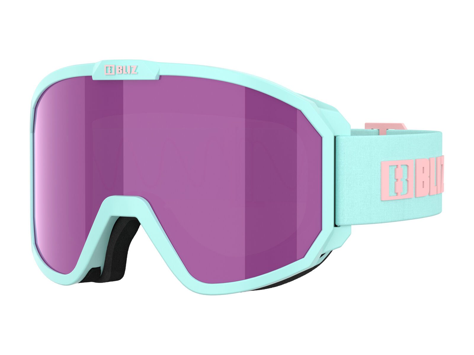 Bliz Rave JR, Brown/Pink Multi / matt mint - Bild 1