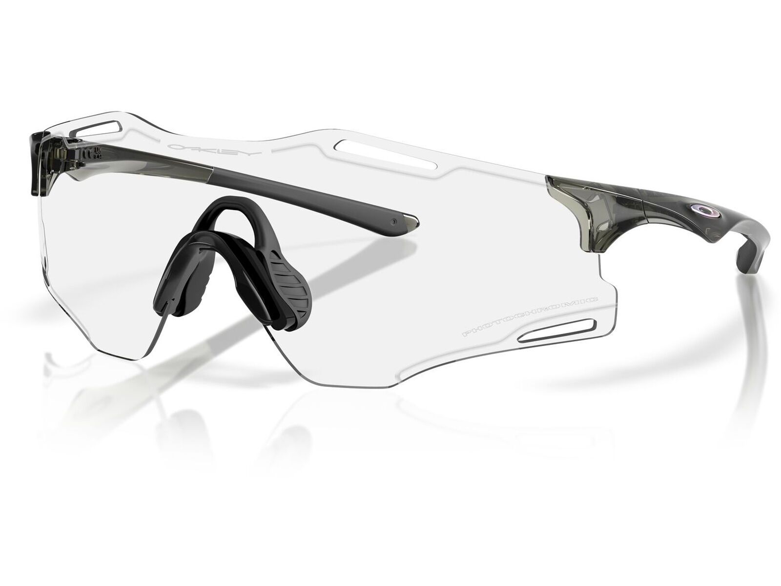 Oakley Cybr Zero Cyber Collection, Clear To Black Iridium Photochromic  / trans grey smoke - Bild 11
