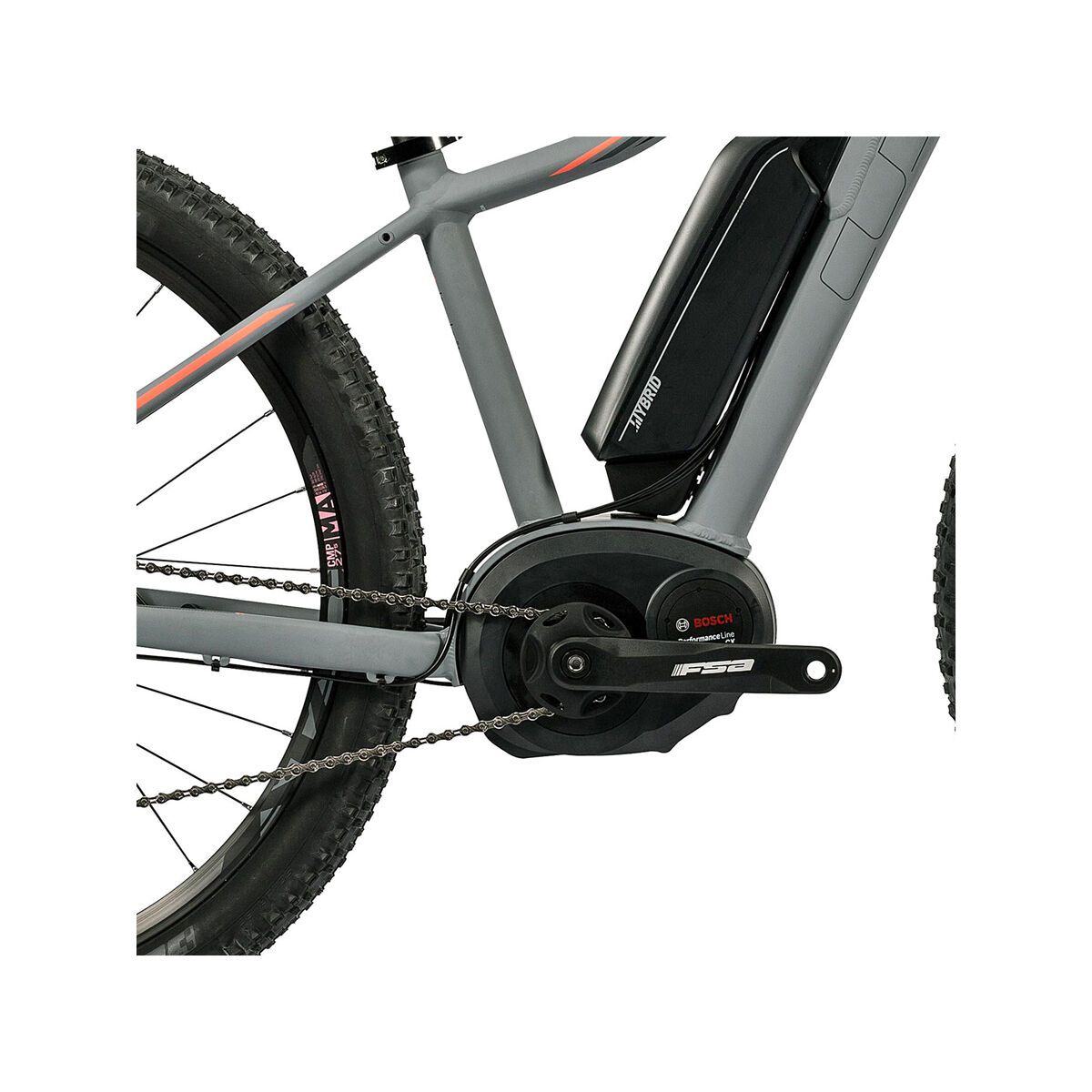 Cube Access WLS Hybrid SL 500 29, grey´n´neoncoral - Bild 3