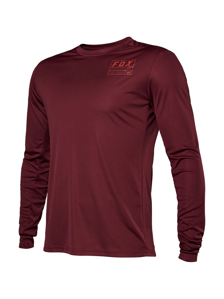 Fox Ranger LS Jersey Swath, dark maroon - Bild 2