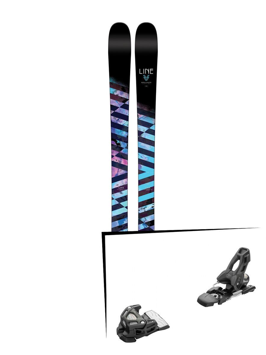 Set: Line Soulmate 92 2017 + Tyrolia Attack 11 100 mm, solid black - Skiset - Bild 1
