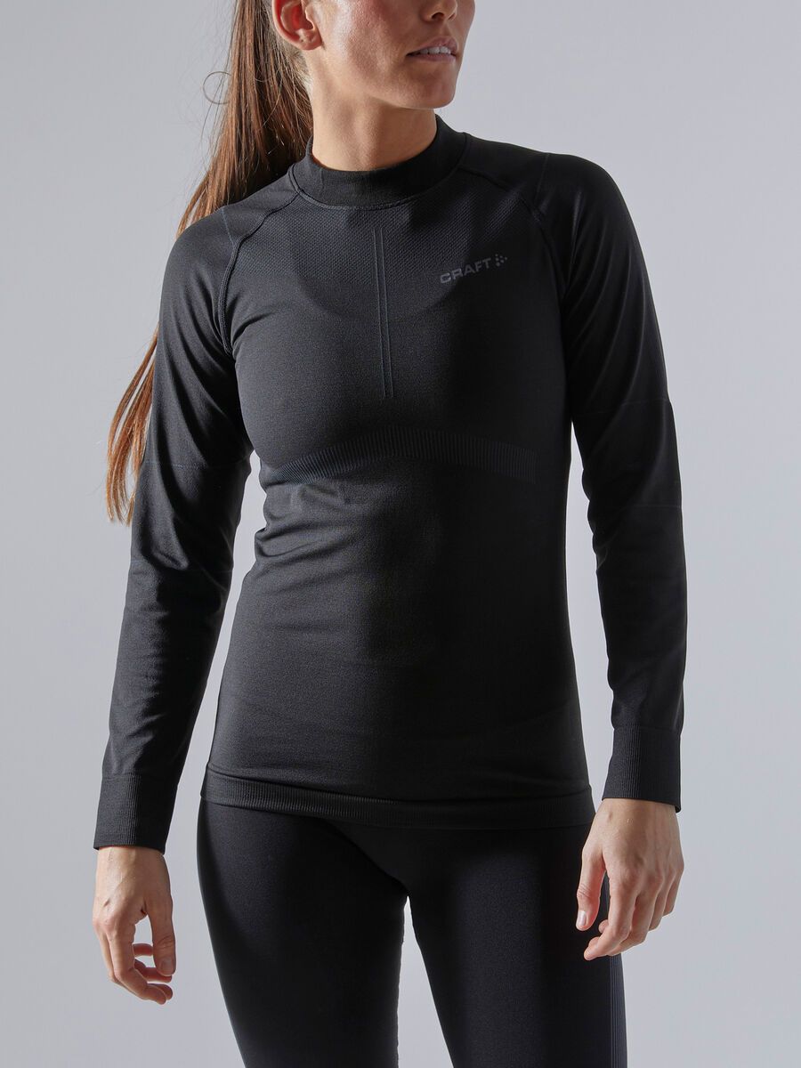 Craft Active Intensity Crewneck LS W, black-asphalt - Bild 2