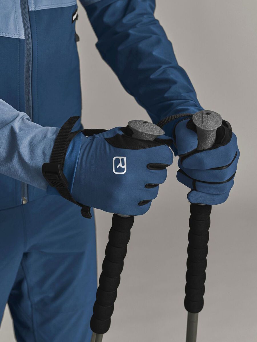 Ortovox Tour Light Glove M, blue nunatak - Bild 2
