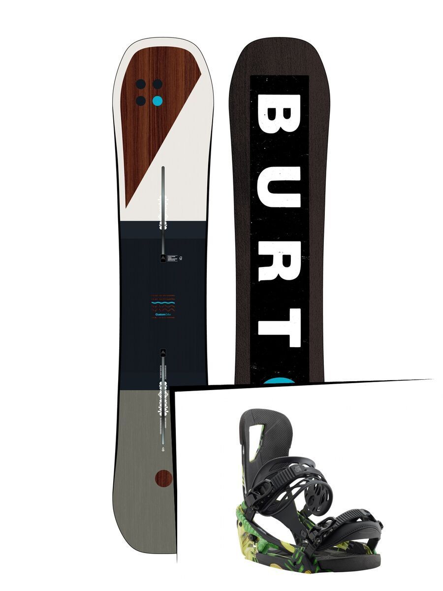 Set: Burton Custom Flying V 2019 +  Cartel EST (1930921S) - Bild 1