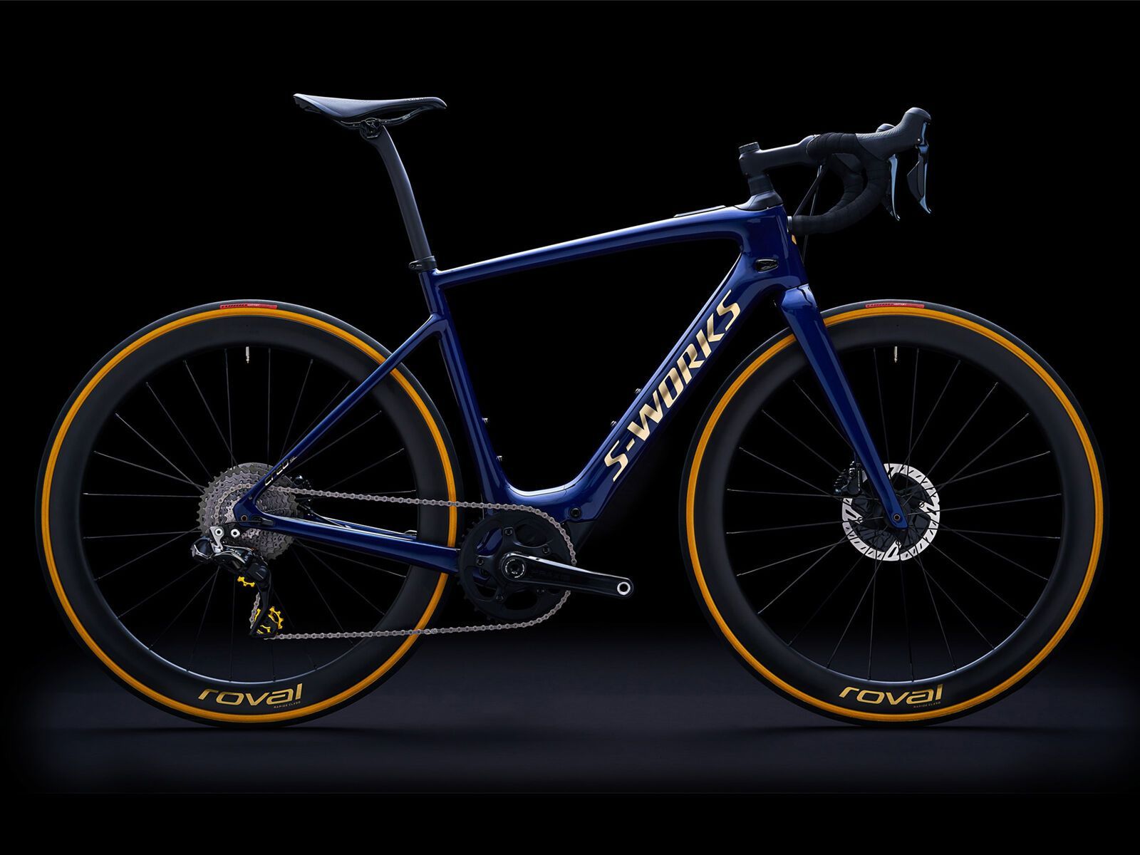 Specialized S-Works Turbo Creo SL Founder's Edition, spectral blue brushed gold - Bild 4