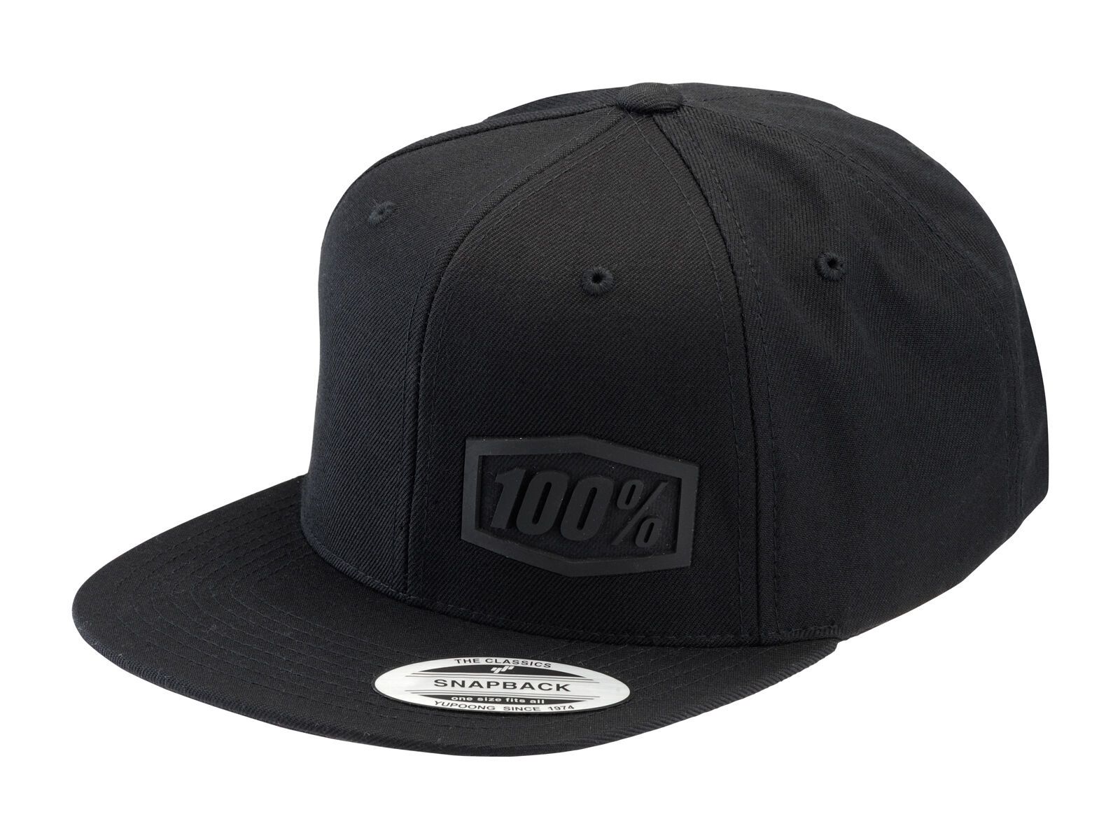 100% Machine Snapback, black - Bild 1