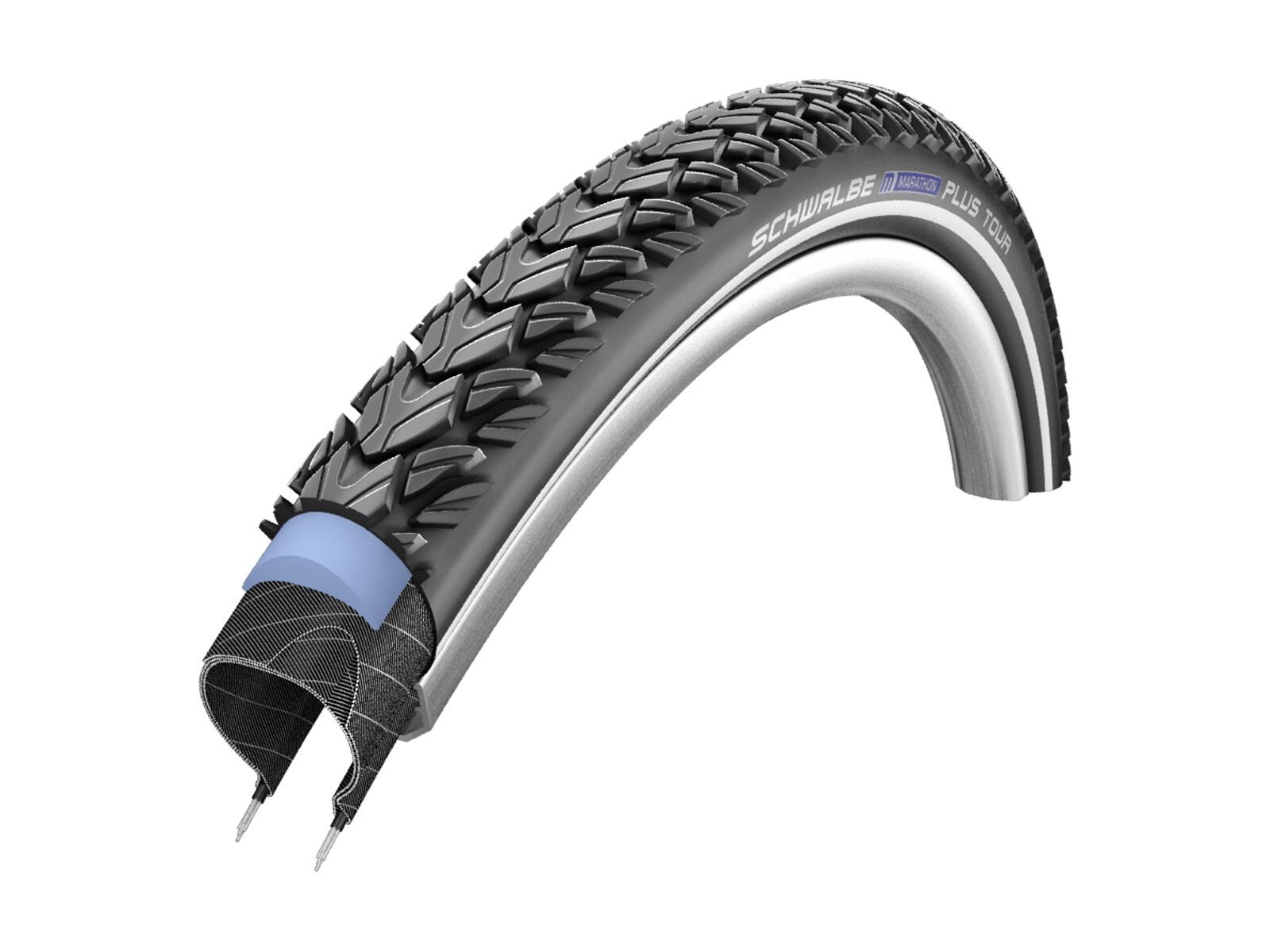 Schwalbe Marathon Plus Tour Performance - 26 Zoll, black-reflex - Bild 1
