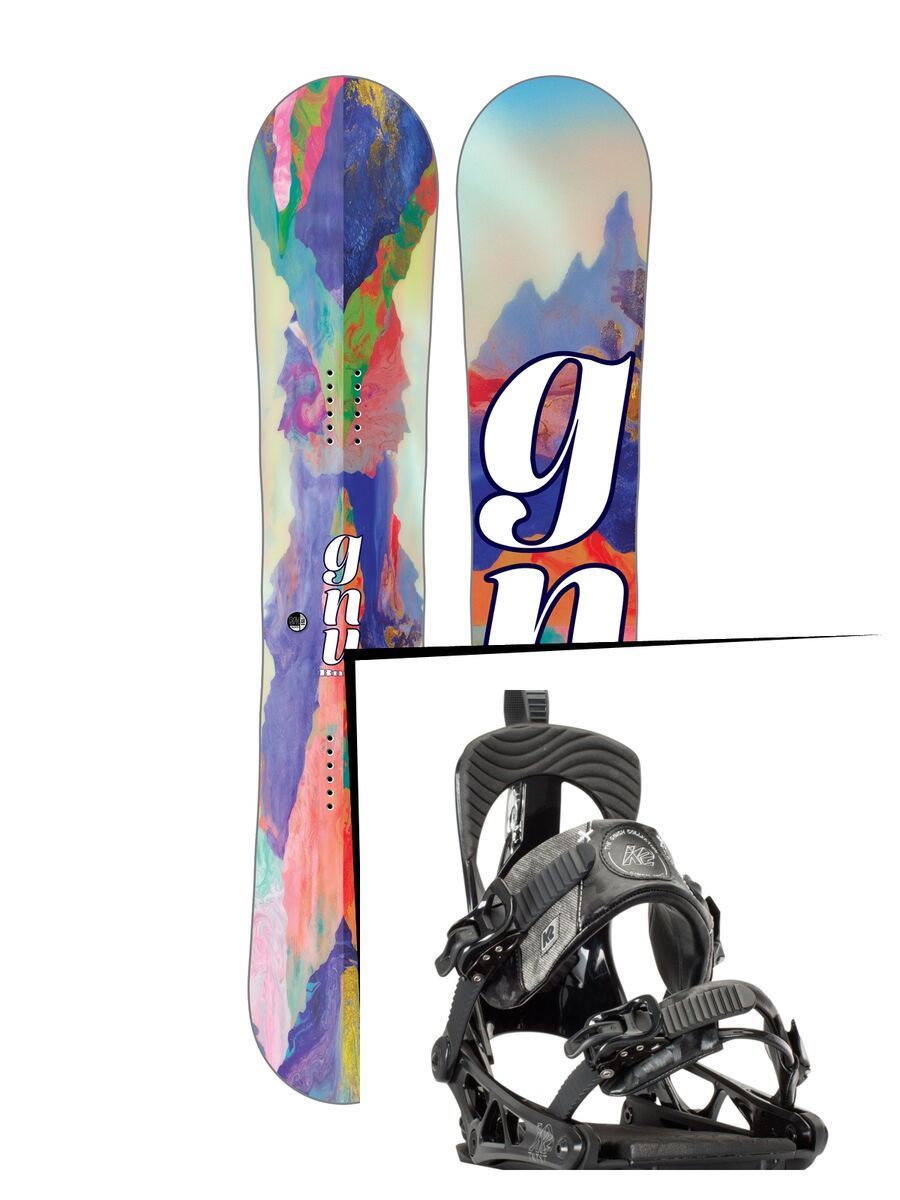 Set: Gnu B-Nice 2017 + K2 Cinch Tryst (1488392S) - Bild 1